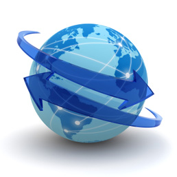 around the world
